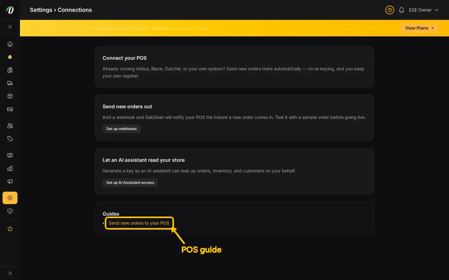 Connect Your POS ภาพหน้าจอ